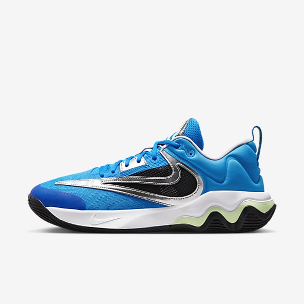 Blue Basketball Shoes. Nike